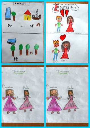 LET’S BE FRIENDS by AngelaZanetti - Illustrated by Children of Italy, Spain Croatia, Turkey - Ourboox.com