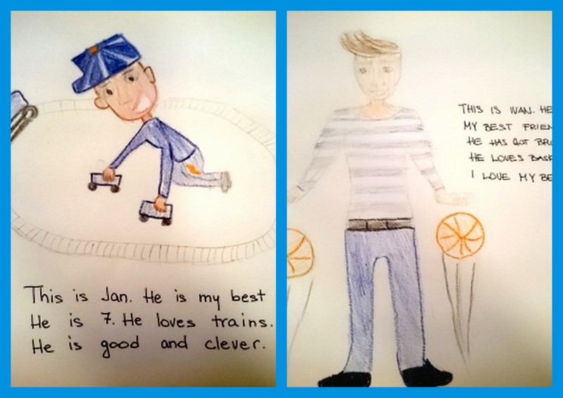 LET’S BE FRIENDS by AngelaZanetti - Illustrated by Children of Italy, Spain Croatia, Turkey - Ourboox.com