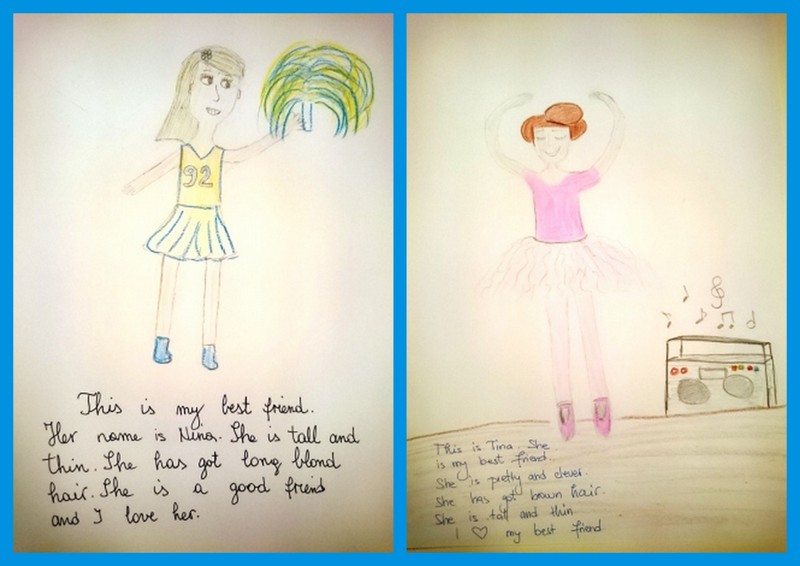 LET’S BE FRIENDS by AngelaZanetti - Illustrated by Children of Italy, Spain Croatia, Turkey - Ourboox.com