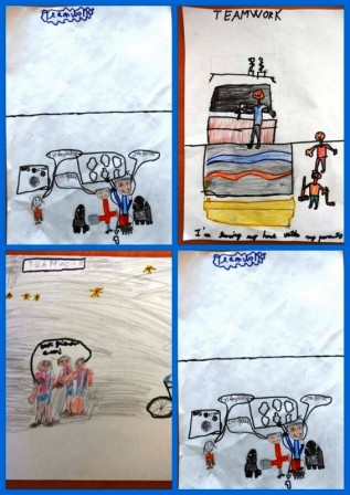 LET’S BE FRIENDS by AngelaZanetti - Illustrated by Children of Italy, Spain Croatia, Turkey - Ourboox.com