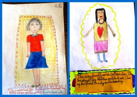 LET’S BE FRIENDS by AngelaZanetti - Illustrated by Children of Italy, Spain Croatia, Turkey - Ourboox.com