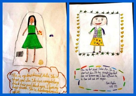 LET’S BE FRIENDS by AngelaZanetti - Illustrated by Children of Italy, Spain Croatia, Turkey - Ourboox.com