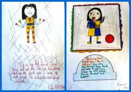 LET’S BE FRIENDS by AngelaZanetti - Illustrated by Children of Italy, Spain Croatia, Turkey - Ourboox.com