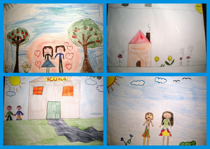 LET’S BE FRIENDS by AngelaZanetti - Illustrated by Children of Italy, Spain Croatia, Turkey - Ourboox.com
