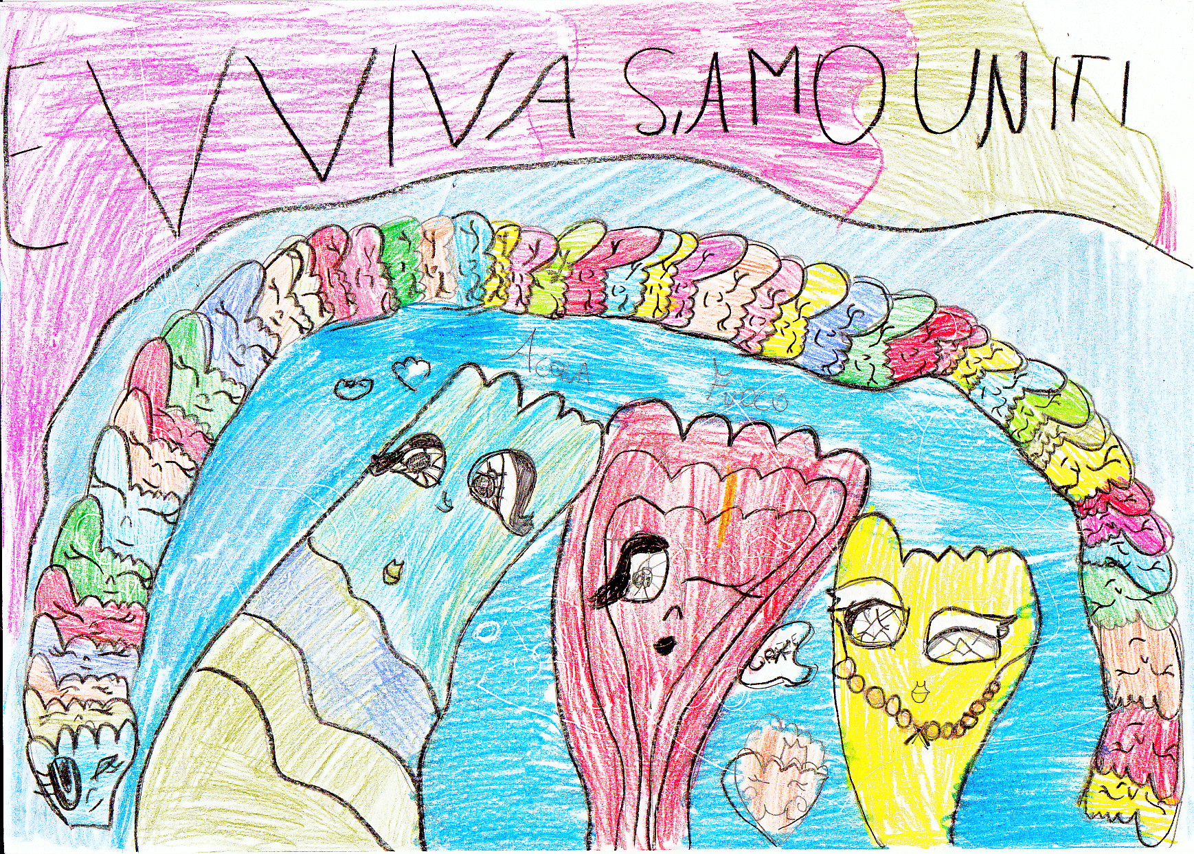 LA CITTA’ DELLE MANI Siamo diversi, unici e speciali by Virginia Piga - Illustrated by Classe 3°A - primaria - Via Cilea - Circolo 12+13 - Sassari - Ourboox.com