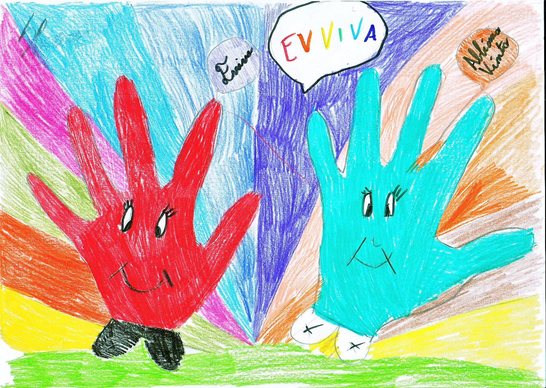 LA CITTA’ DELLE MANI Siamo diversi, unici e speciali by Virginia Piga - Illustrated by Classe 3°A - primaria - Via Cilea - Circolo 12+13 - Sassari - Ourboox.com