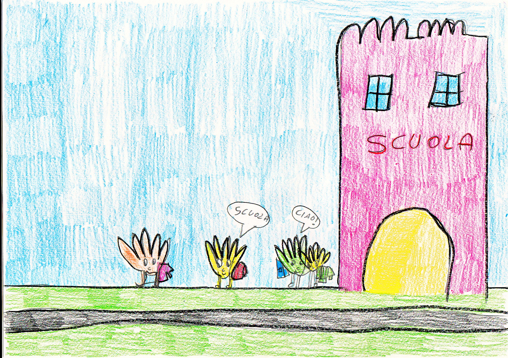 LA CITTA’ DELLE MANI Siamo diversi, unici e speciali by Virginia Piga - Illustrated by Classe 3°A - primaria - Via Cilea - Circolo 12+13 - Sassari - Ourboox.com