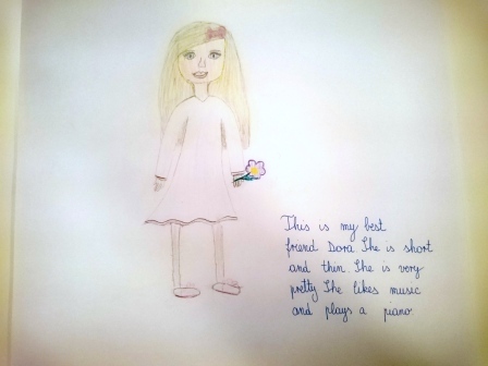 LET’S BE FRIENDS by AngelaZanetti - Illustrated by Children of Italy, Spain Croatia, Turkey - Ourboox.com