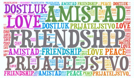 LET’S BE FRIENDS by AngelaZanetti - Illustrated by Children of Italy, Spain Croatia, Turkey - Ourboox.com