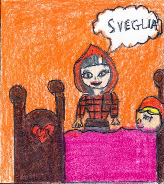 Cappuccetto Rosso (Maths on scène) by AngelaZanetti - Illustrated by Primary school in Porto Garibaldi. Third class - Ourboox.com