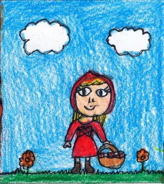 Cappuccetto Rosso (Maths on scène) by AngelaZanetti - Illustrated by Primary school in Porto Garibaldi. Third class - Ourboox.com