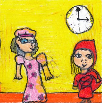 Cappuccetto Rosso (Maths on scène) by AngelaZanetti - Illustrated by Primary school in Porto Garibaldi. Third class - Ourboox.com