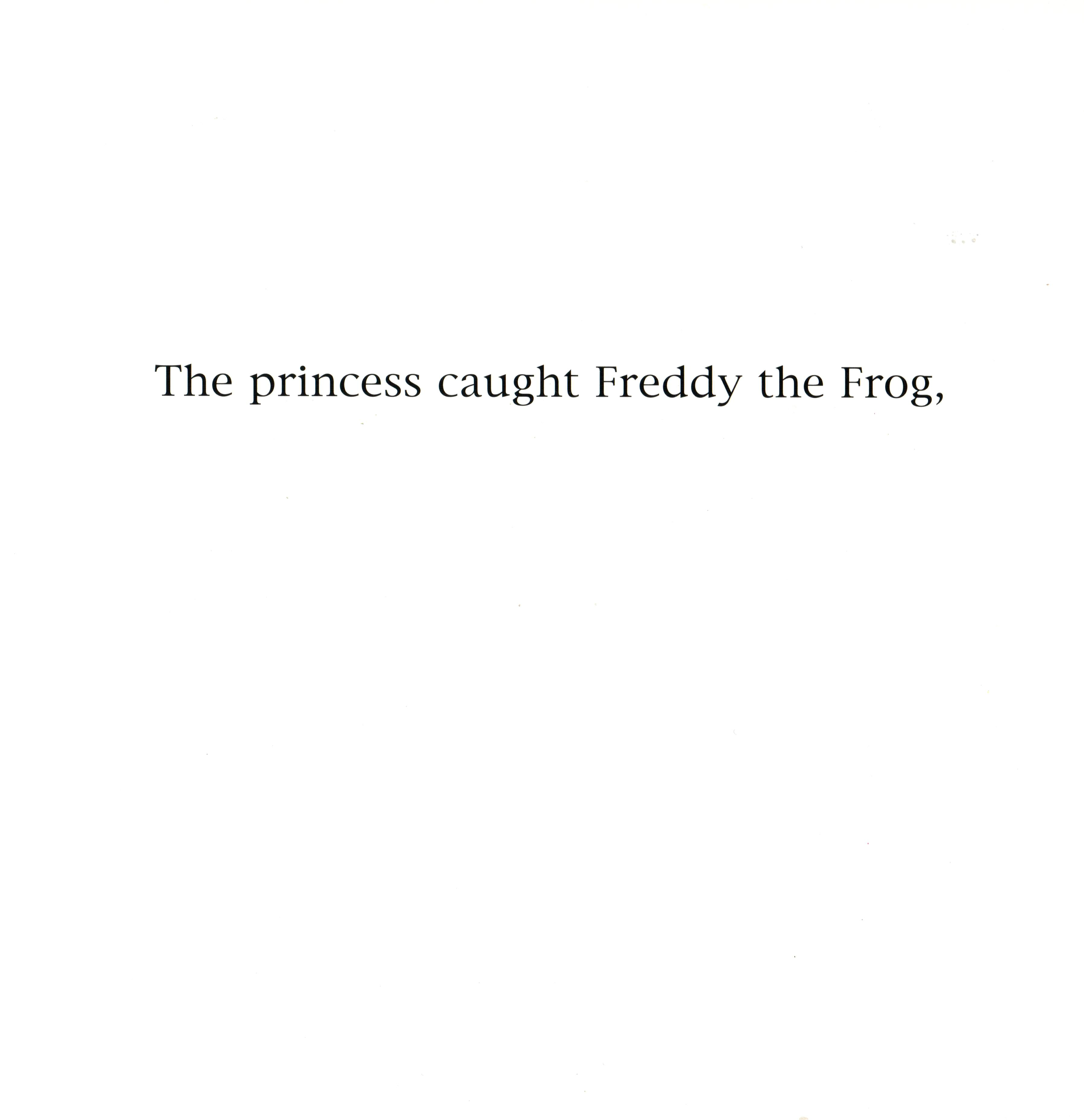 Freddy the frog and the princess - Zygmunt Frankel