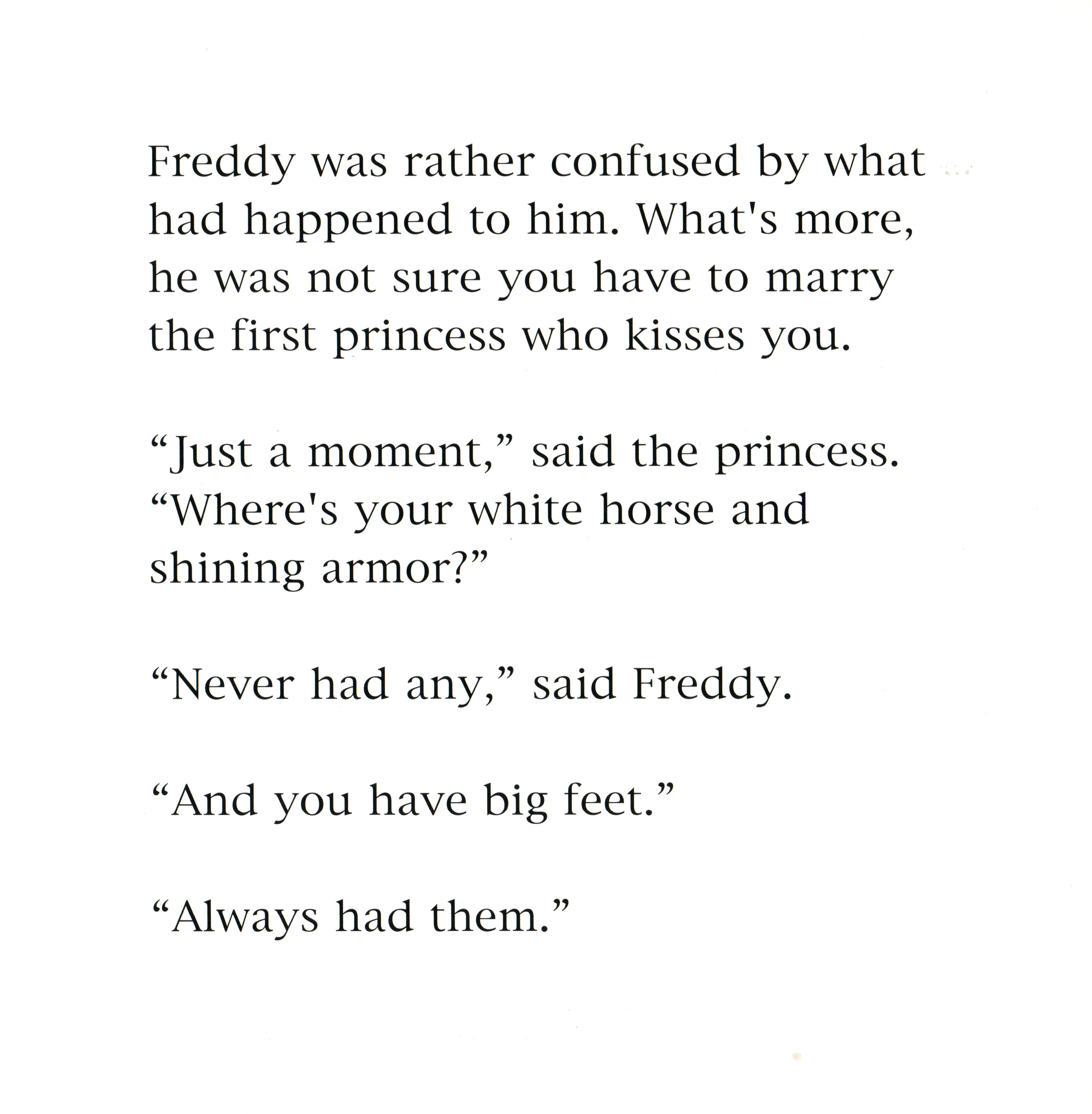 Freddy the Frog and the Princess by Zygmunt (Zyggy) Frankel - Ourboox.com