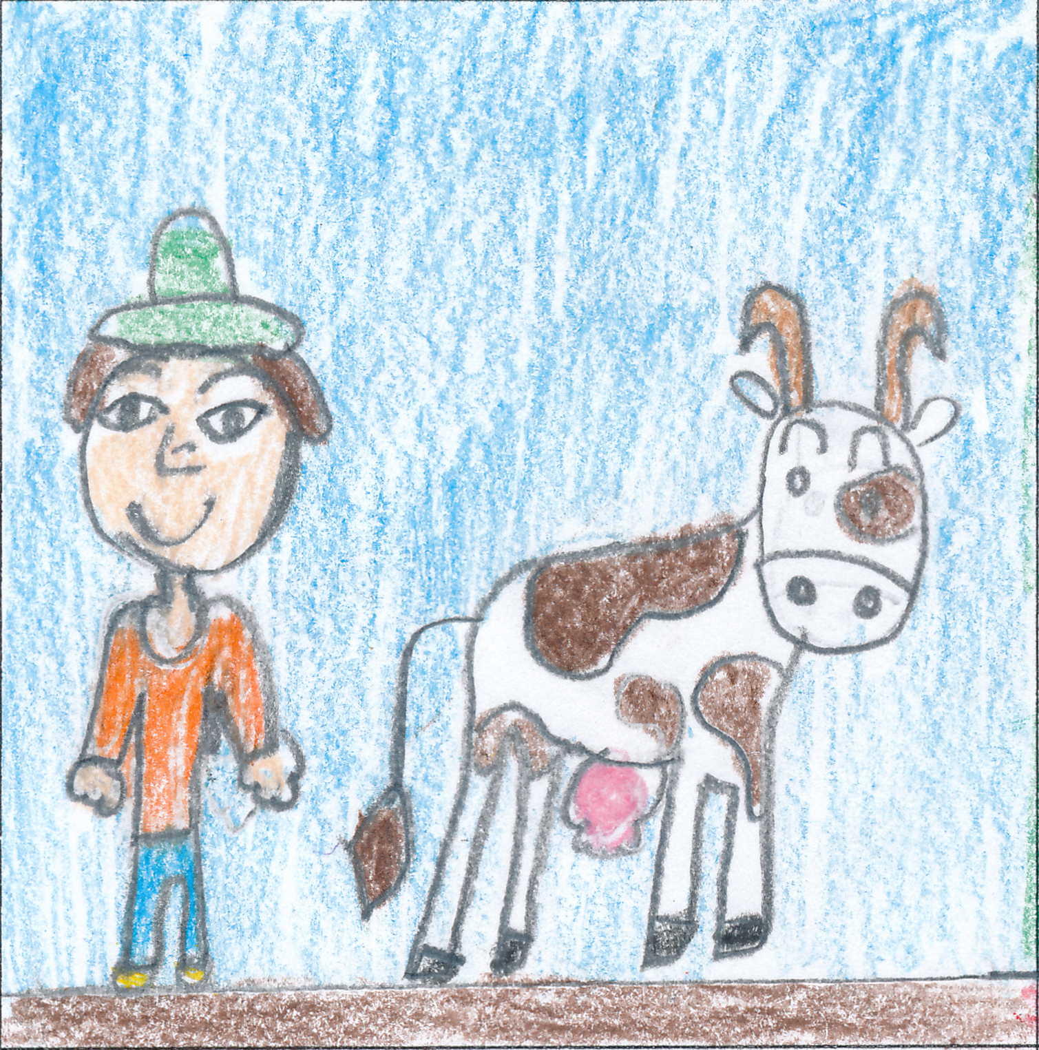 Jack and the Beanstalk (Jack e il fagiolo magico) by AngelaZanetti - Illustrated by Children of third classes - Ourboox.com