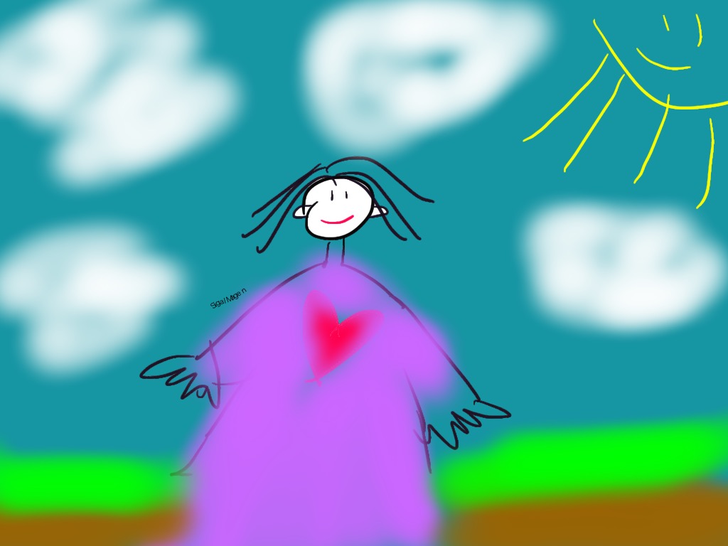כְּשֶׁאַבָּא מֵת by Sigal Magen - Illustrated by סיגל מגן - Ourboox.com