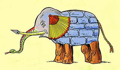 Blind Men and the Elephant-אגדה הודית עם מוסר השכל עם תרגום לעברית. by Yehuda Cohen - Illustrated by ציורים ותמונות מהאינטרנט - Ourboox.com