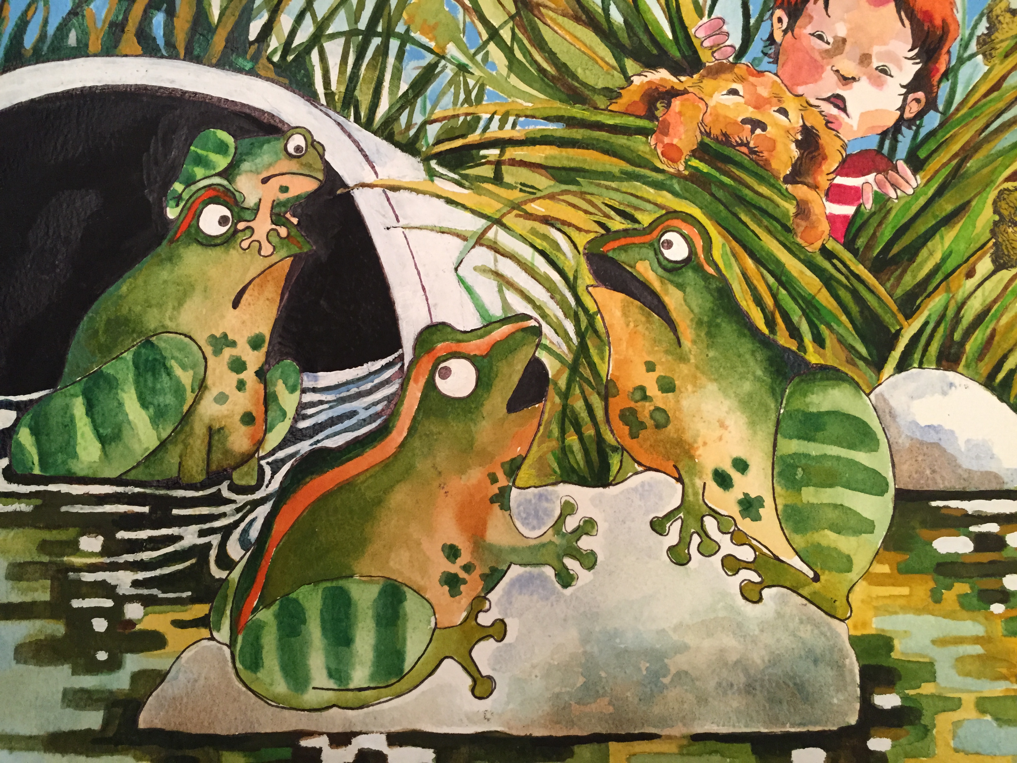 האגם by Mirik Snir - Illustrated by Carmel - Ourboox.com