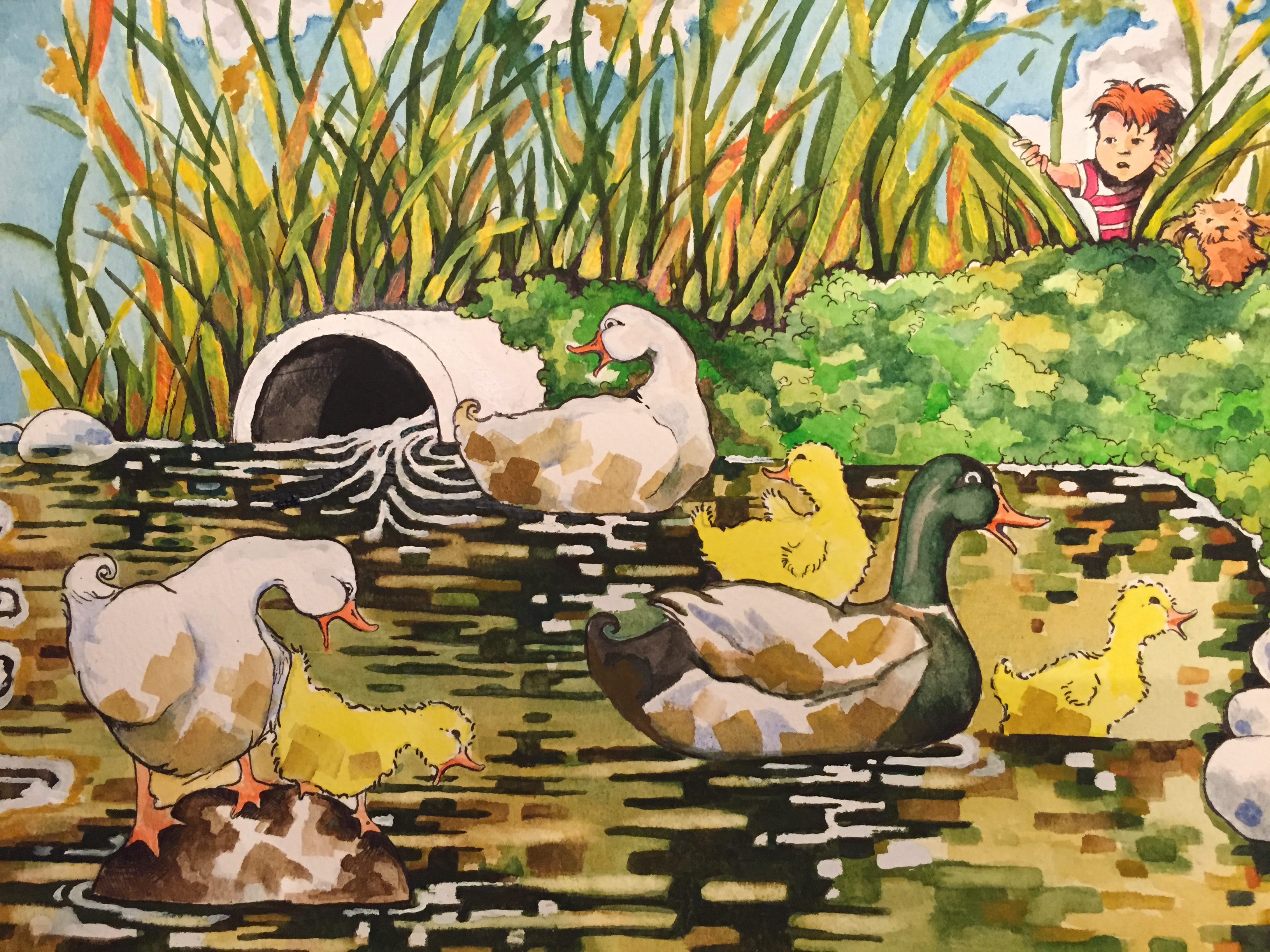 האגם by Mirik Snir - Illustrated by Carmel - Ourboox.com