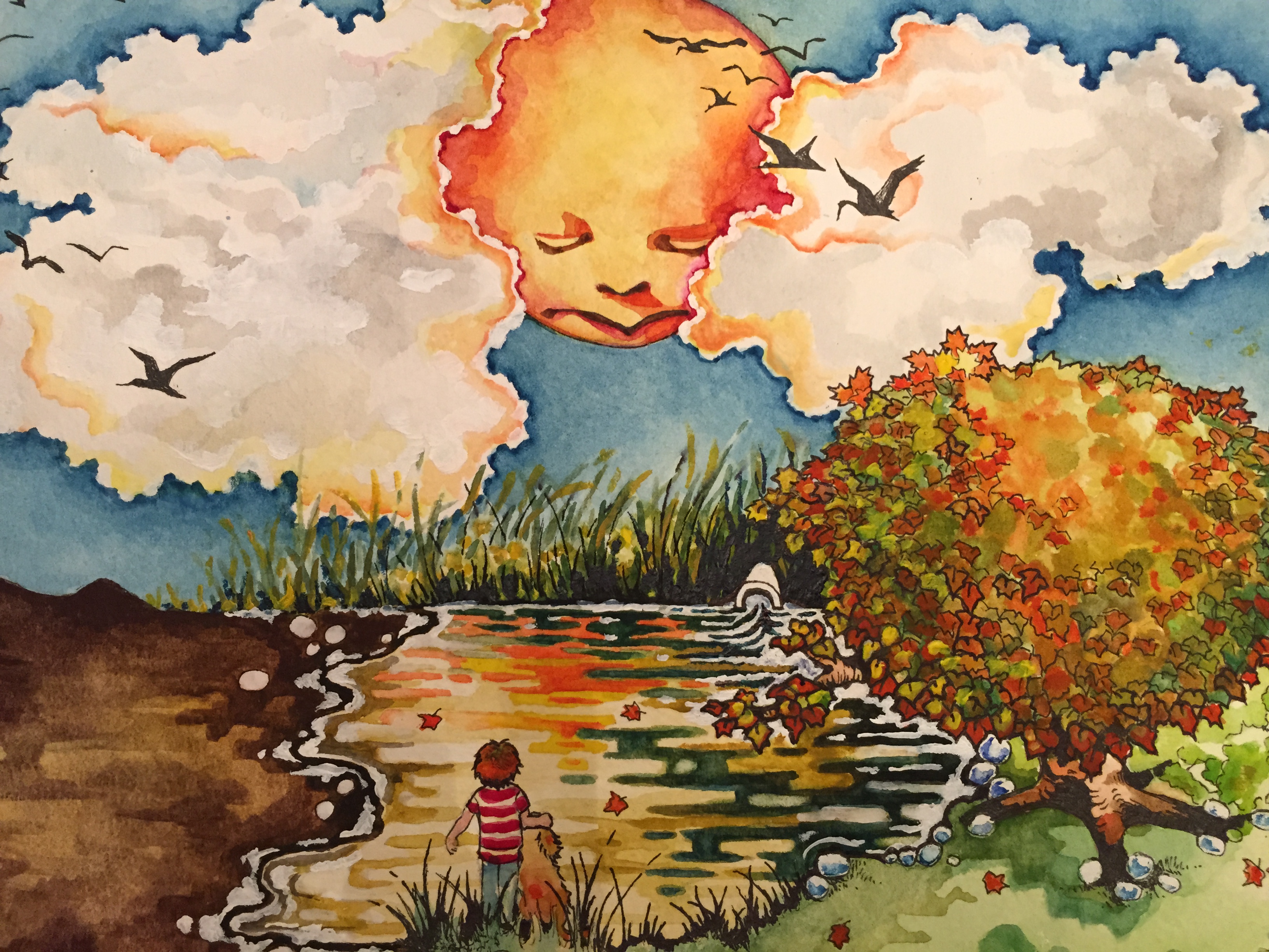 האגם by Mirik Snir - Illustrated by Carmel - Ourboox.com