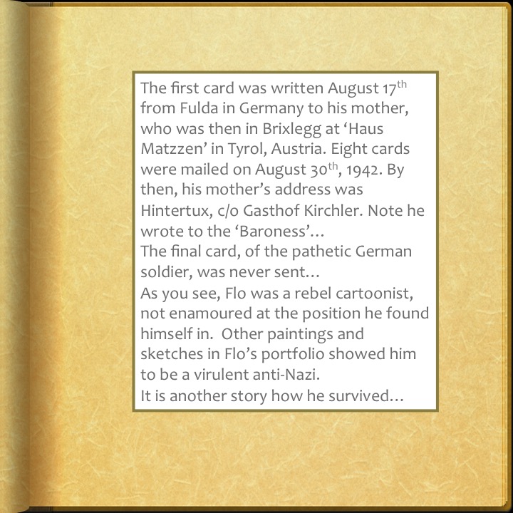 Wartime Postcards to my Mother by Stephen Pohlmann - Illustrated by Baron Florenz von Fuchs-Nordhoff - Ourboox.com