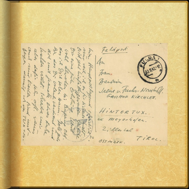 Wartime Postcards to my Mother by Stephen Pohlmann - Illustrated by Baron Florenz von Fuchs-Nordhoff - Ourboox.com
