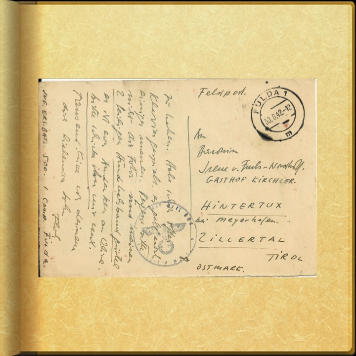 Wartime Postcards to my Mother by Stephen Pohlmann - Illustrated by Baron Florenz von Fuchs-Nordhoff - Ourboox.com