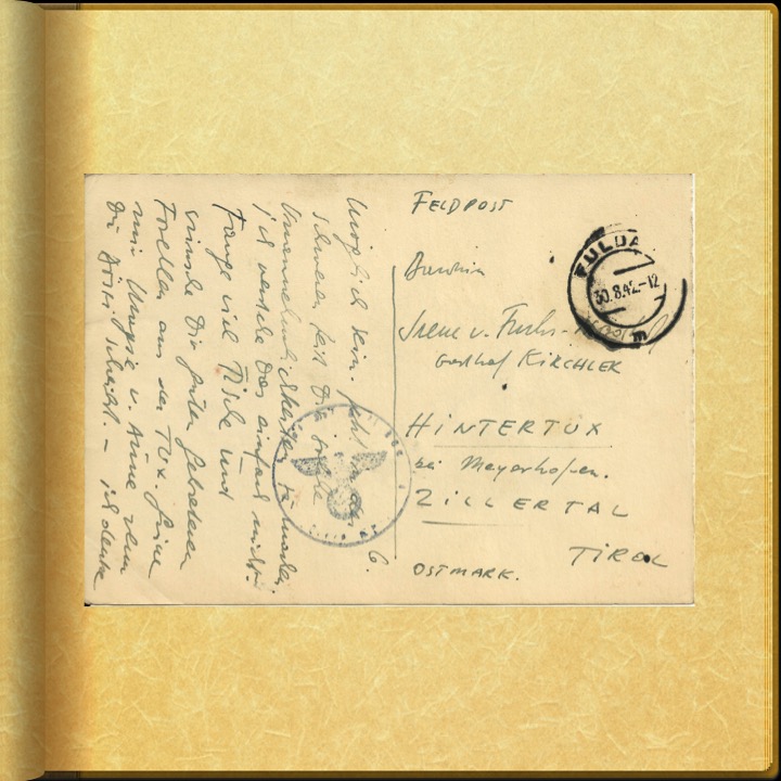 Wartime Postcards to my Mother by Stephen Pohlmann - Illustrated by Baron Florenz von Fuchs-Nordhoff - Ourboox.com