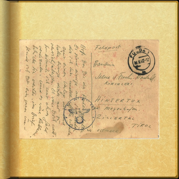 Wartime Postcards to my Mother by Stephen Pohlmann - Illustrated by Baron Florenz von Fuchs-Nordhoff - Ourboox.com