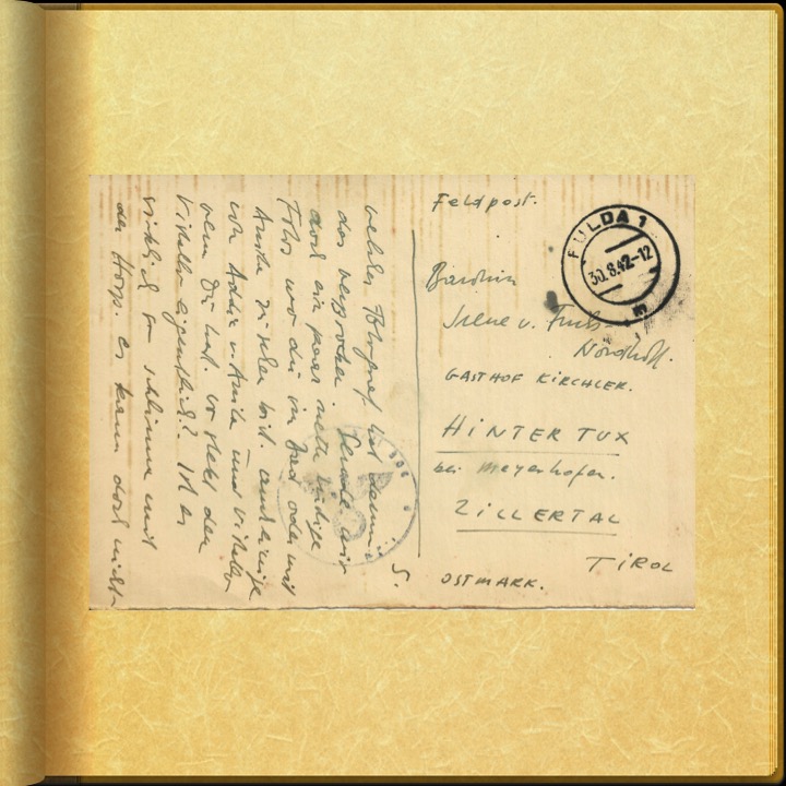 Wartime Postcards to my Mother by Stephen Pohlmann - Illustrated by Baron Florenz von Fuchs-Nordhoff - Ourboox.com