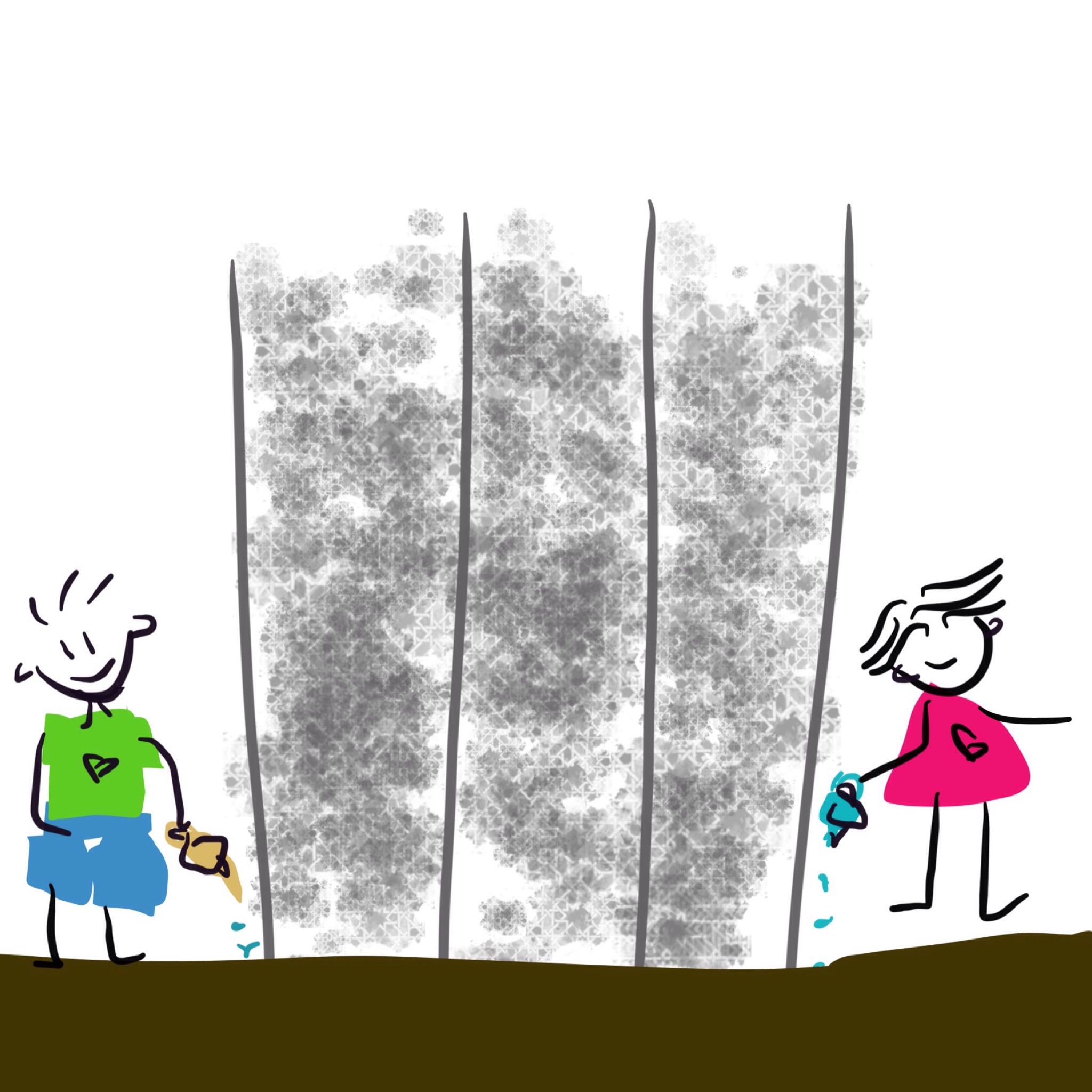 Na’ama, Na’im and the Wall by Sigal Magen - Illustrated by Sigal Magen - Ourboox.com
