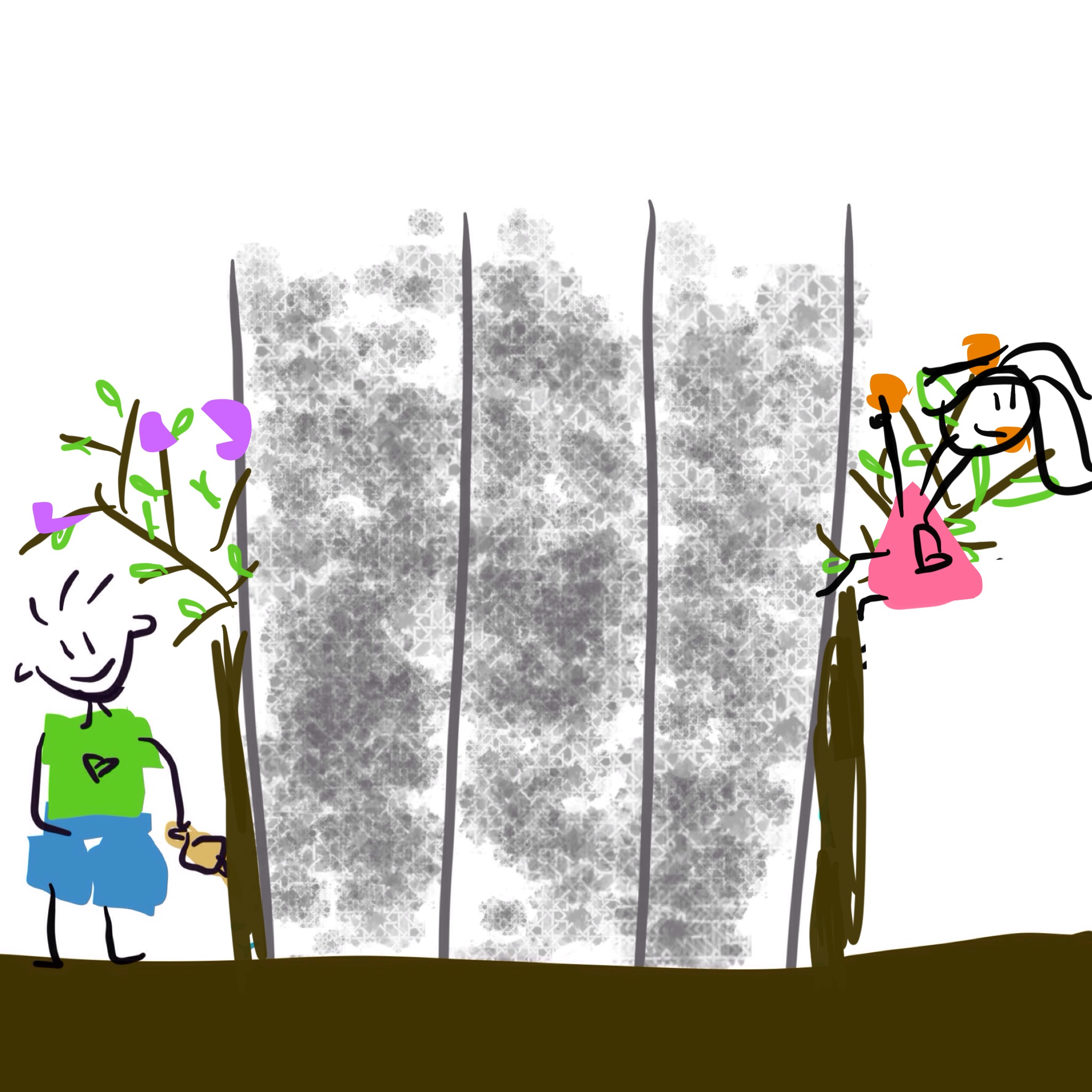 Na’ama, Na’im and the Wall by Sigal Magen - Illustrated by Sigal Magen - Ourboox.com