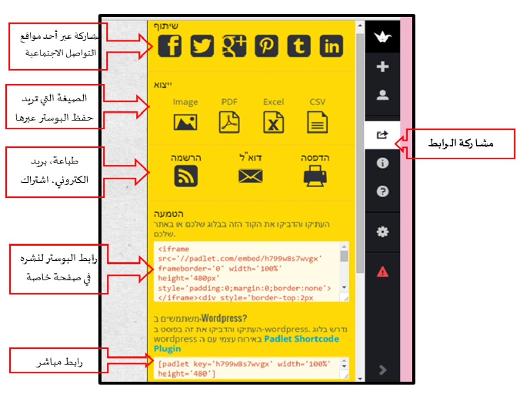 مرشد موجّه لاستخدام اداة padlet by roaa - Illustrated by رؤى كتاني - Ourboox.com
