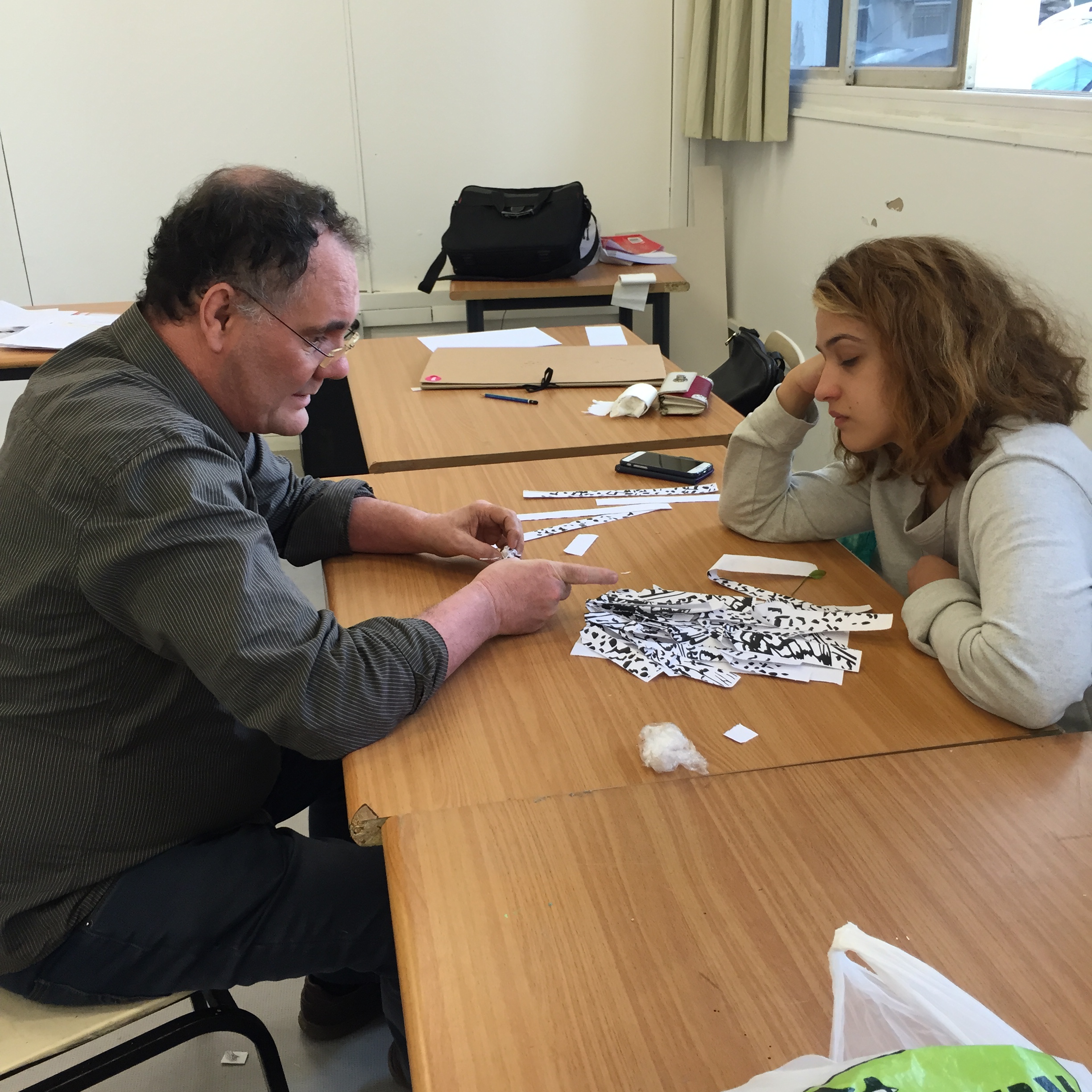 Unfolding, with Paul Jackson at Shenkar College by Mel Rosenberg - מל רוזנברג - Illustrated by Paul Jackson's wonderful students at Shenkar - Ourboox.com