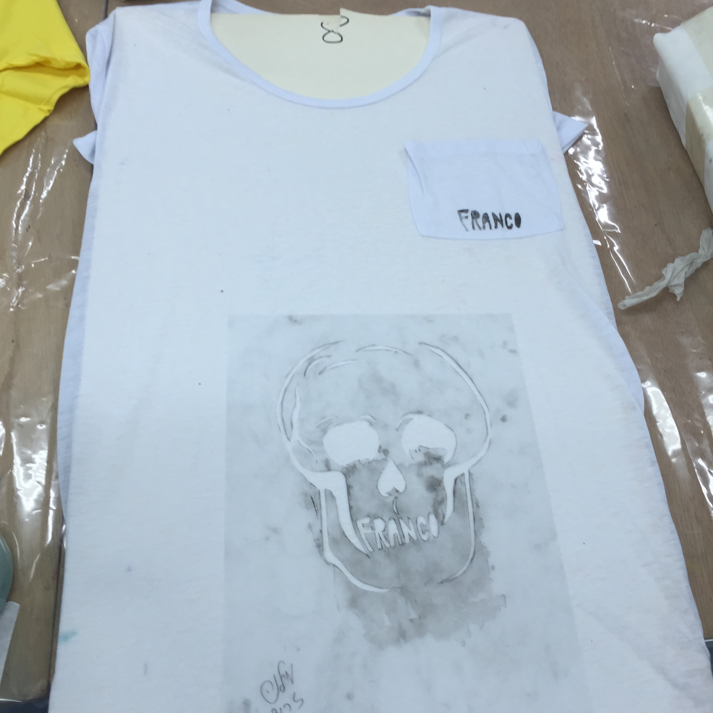 Making t-shirts at Shenkar by Mel Rosenberg - מל רוזנברג - Ourboox.com