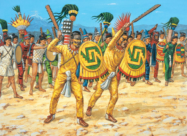The Rise and Fall of the Aztecs by Group Project - Illustrated by Aidan Klatt, Thalia Lopez, and Melissa Kajtazovic - Ourboox.com