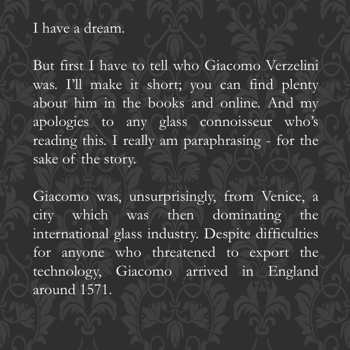The Glass of my Dreams by Stephen Pohlmann - Illustrated by Images of Verzelini glasses from the international glass collecting community - Ourboox.com