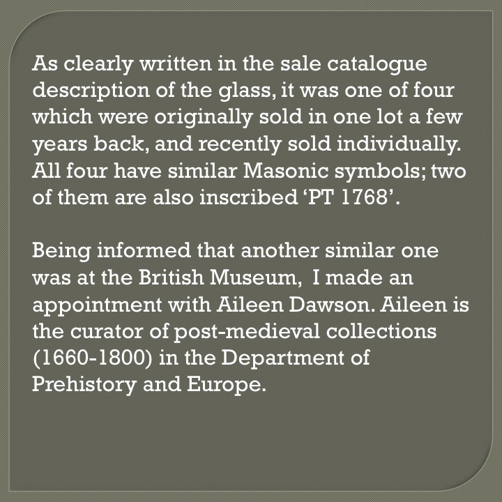 Freemason – Through Glass Eyes by Stephen Pohlmann - Illustrated by The author - and the official photographer at the British Museum - Ourboox.com