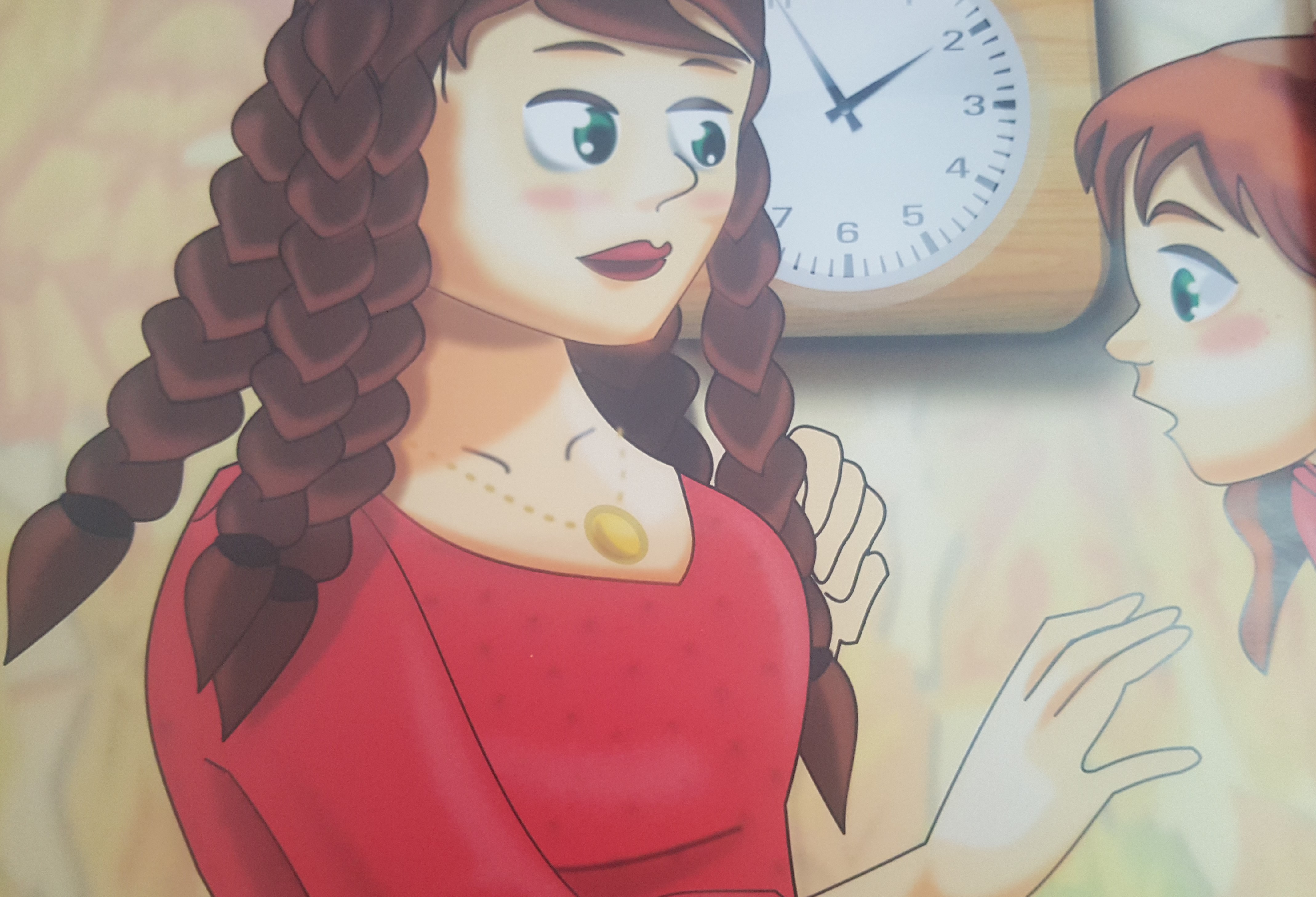 جَديلَةُ أُمِّي by ahlam anabousy - Illustrated by شيراز مراعنة، أحلام عنبوسي - Ourboox.com