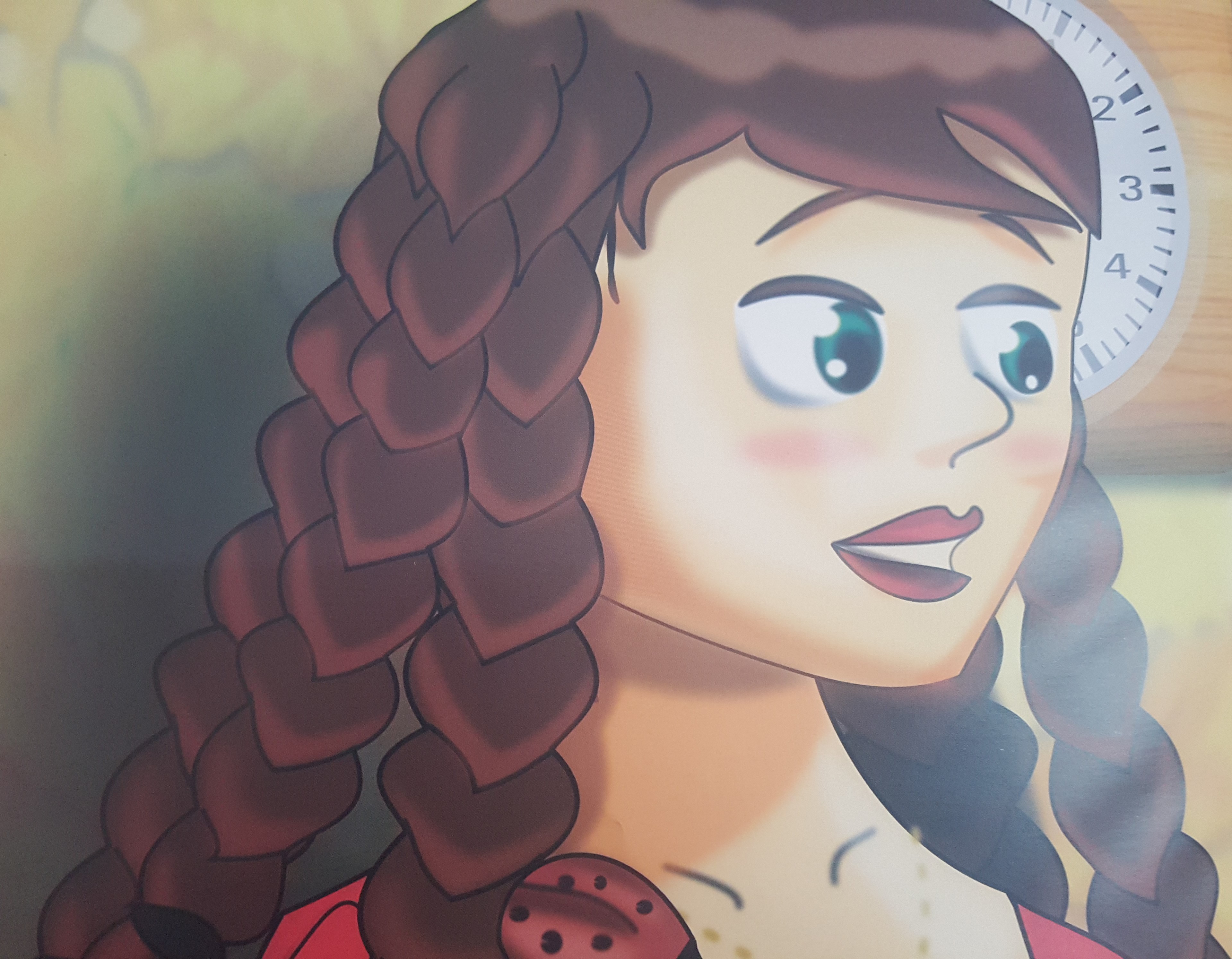 جَديلَةُ أُمِّي by ahlam anabousy - Illustrated by شيراز مراعنة، أحلام عنبوسي - Ourboox.com
