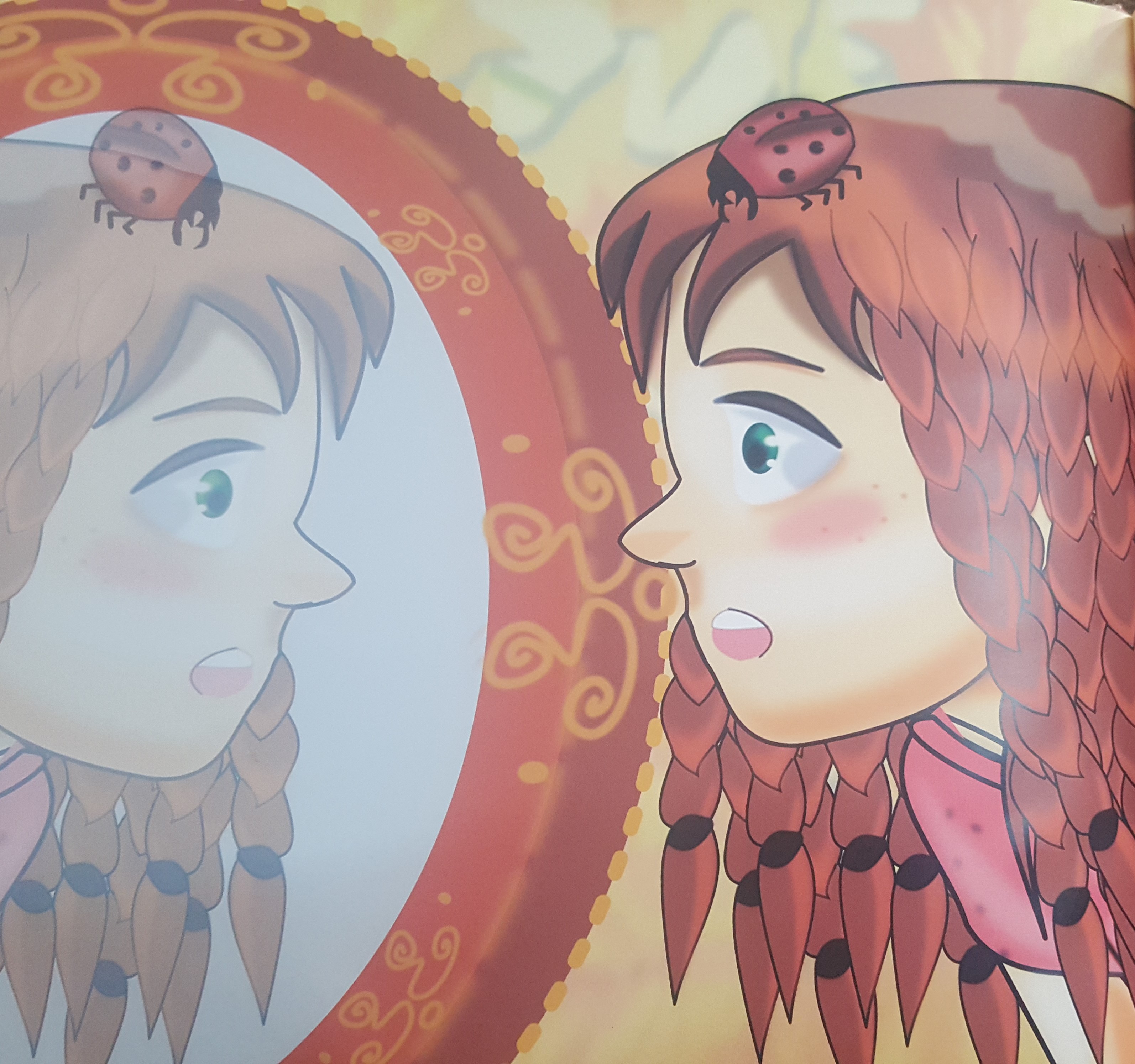 جَديلَةُ أُمِّي by ahlam anabousy - Illustrated by شيراز مراعنة، أحلام عنبوسي - Ourboox.com