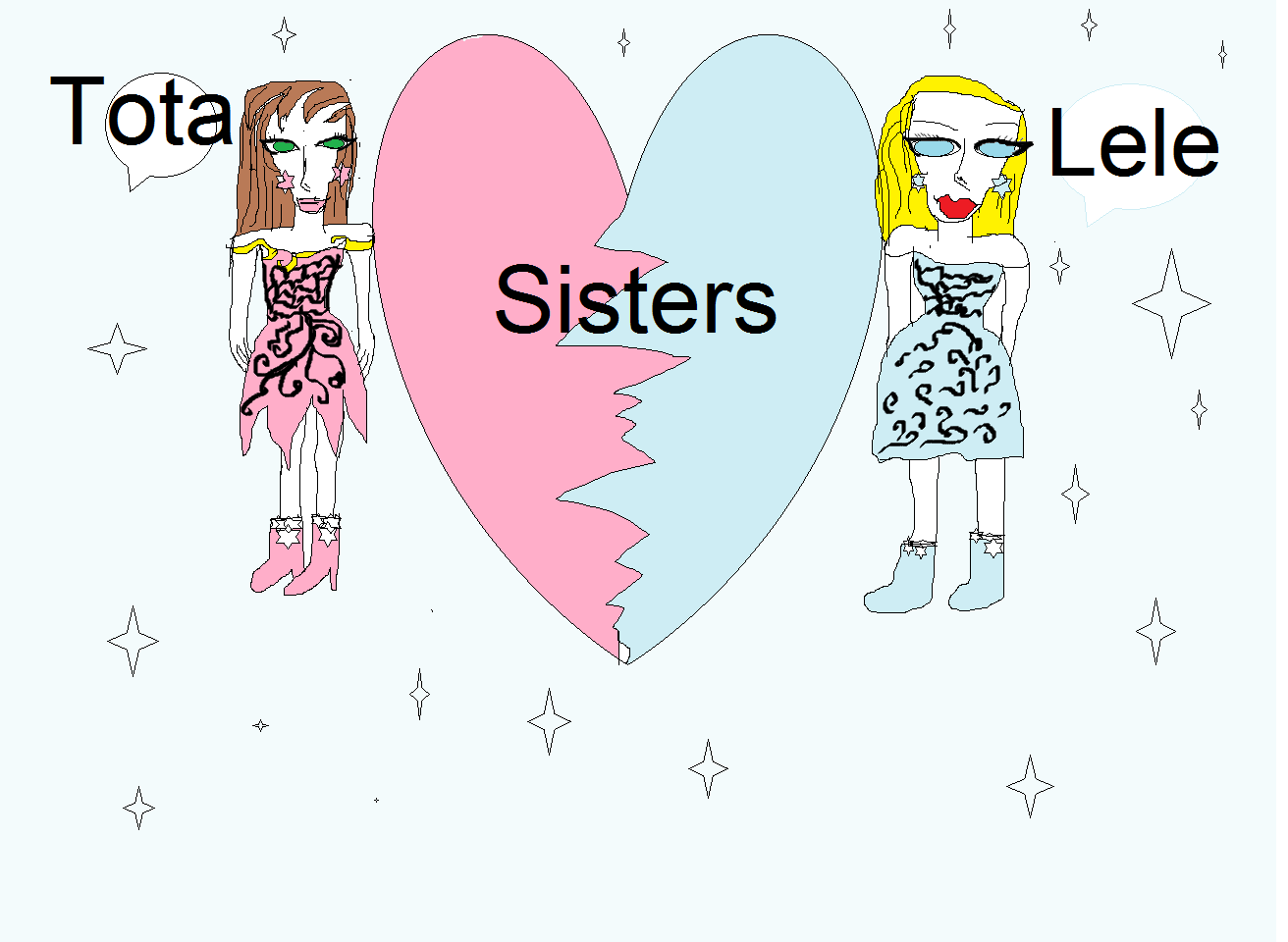 Sisters by shaimaa shbib - Illustrated by shaimaa shubib - Ourboox.com