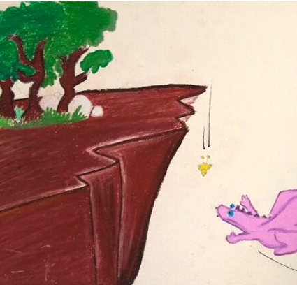 הברווזון והדרקון by Rotem Omri - Illustrated by רתם, שני, דניאל, אסתר, אמאל, רעות - Ourboox.com