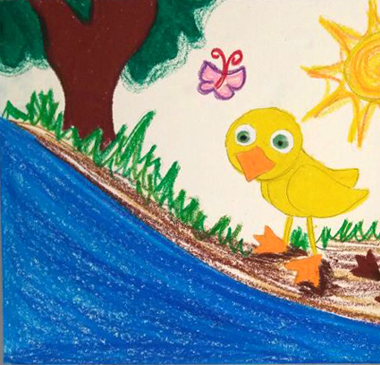 הברווזון והדרקון by Rotem Omri - Illustrated by רתם, שני, דניאל, אסתר, אמאל, רעות - Ourboox.com