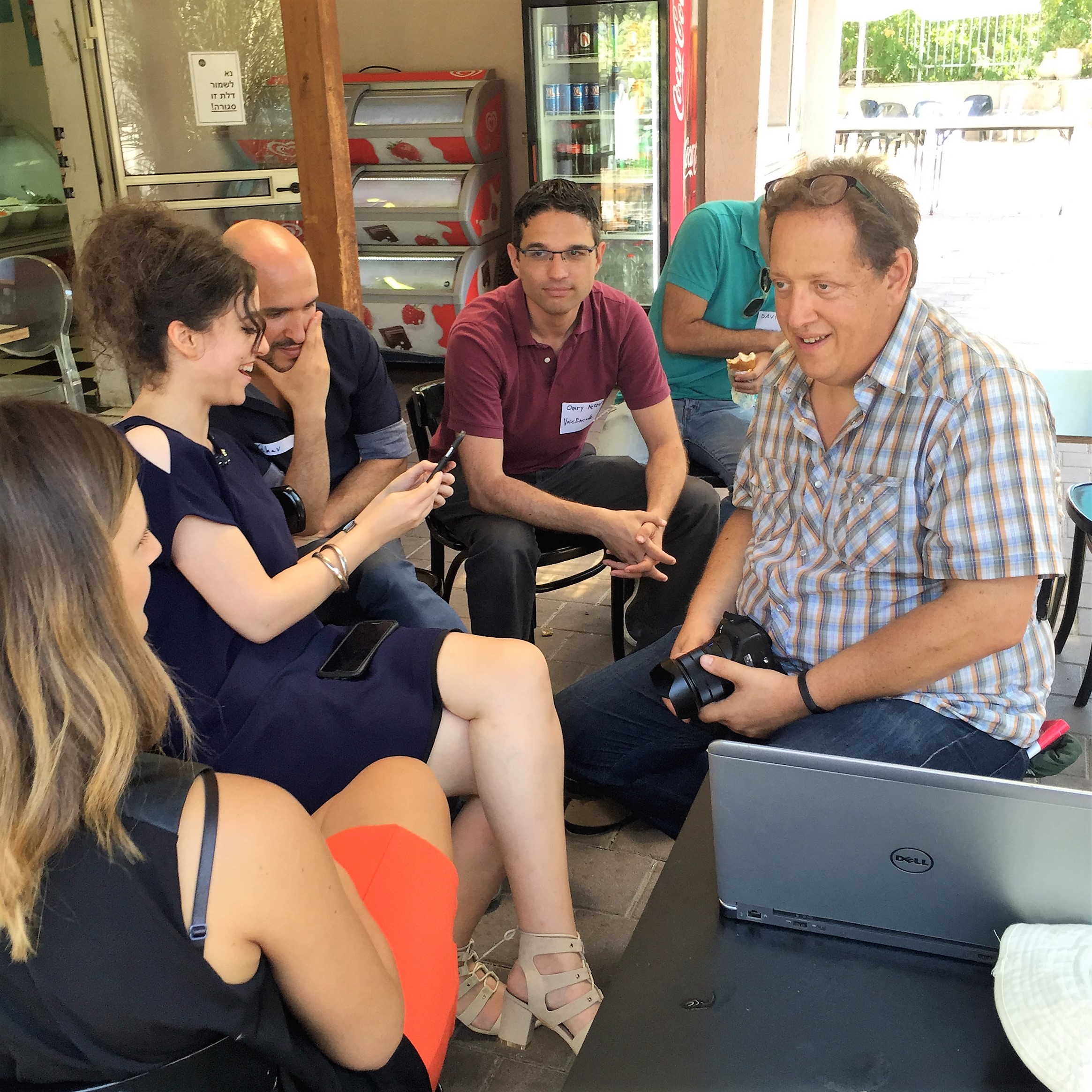 Breakfast with Jeff Pulver at Shenkar College by Mel Rosenberg - מל רוזנברג - Ourboox.com