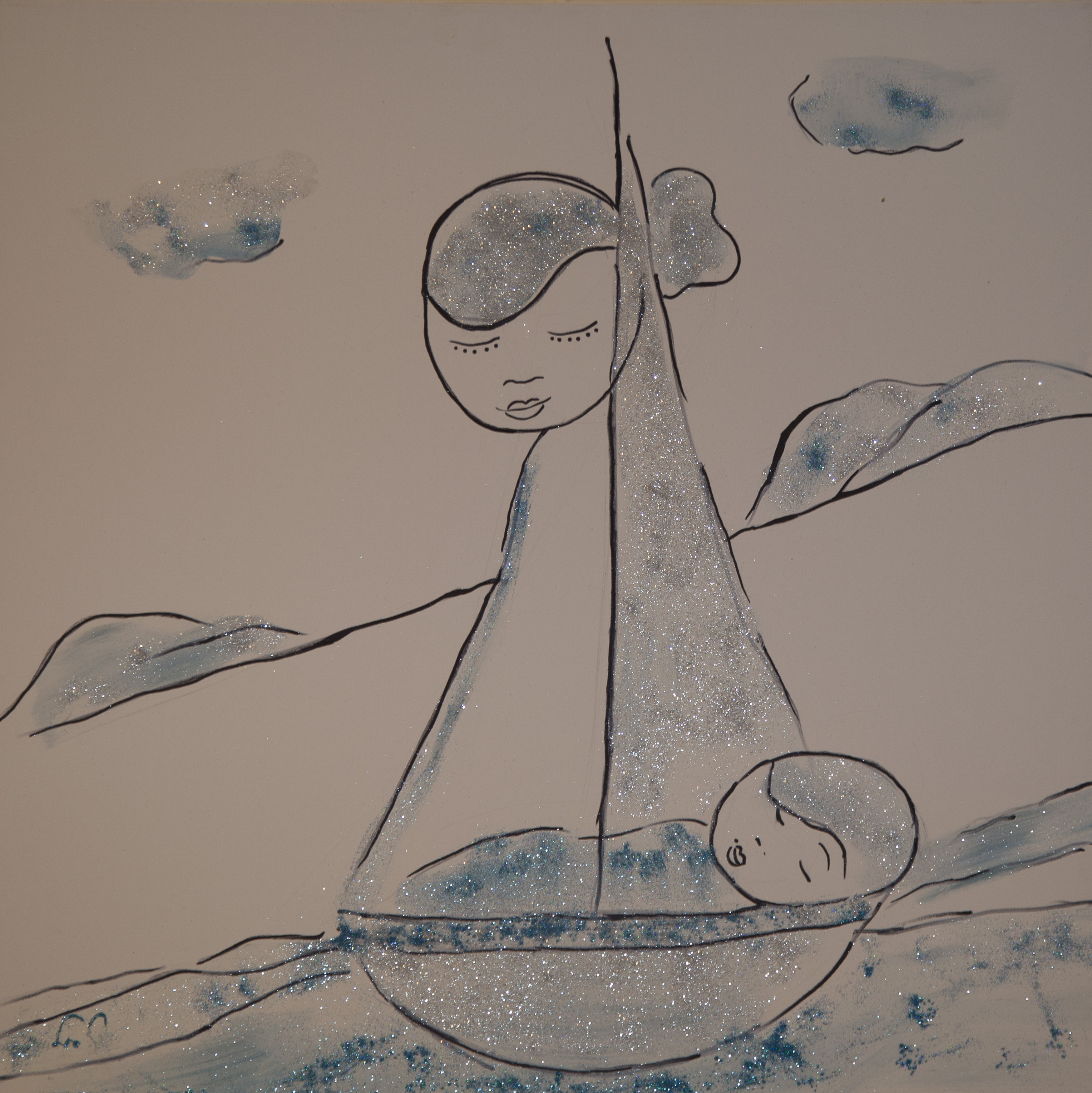 צבעי הדממה תערוכת מחווה לסיימון וגרפונקל by sigal aybes - Illustrated by אוצר: אבי אבנר - Ourboox.com