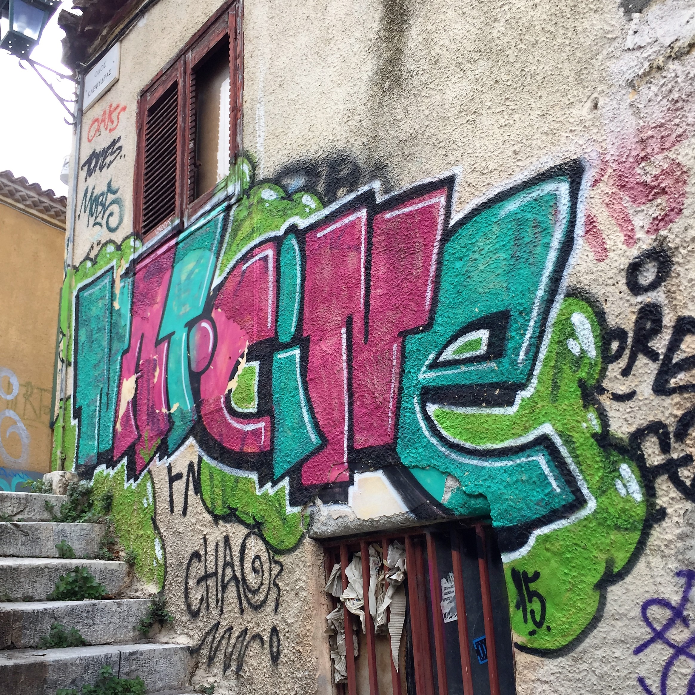 The Writing on the Wall Graffiti in Athens Ourboox