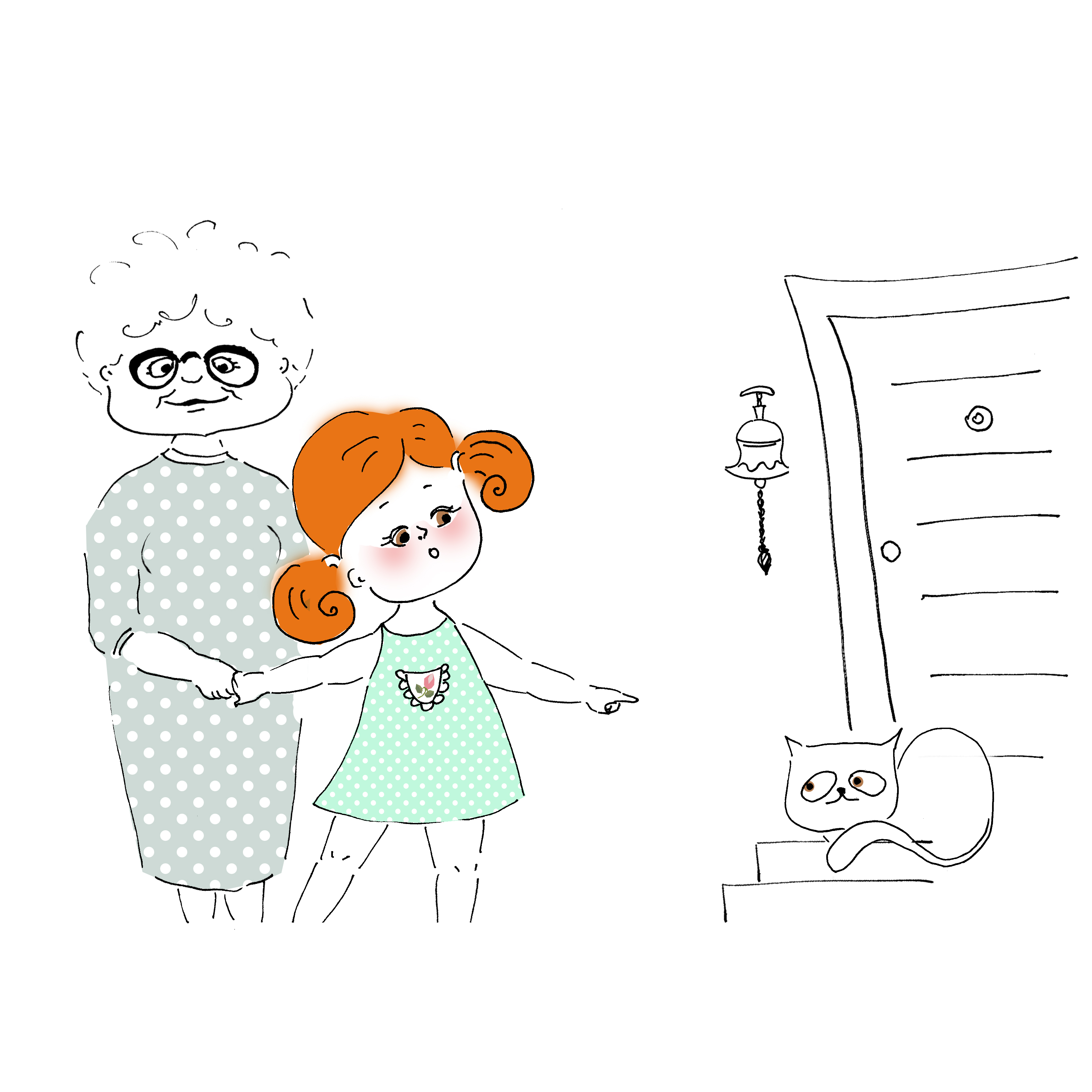 Мими&Китти – 1 – Мими знакомится с Китти by Irena Brodeski - Illustrated by Irena Brodeski - Ourboox.com