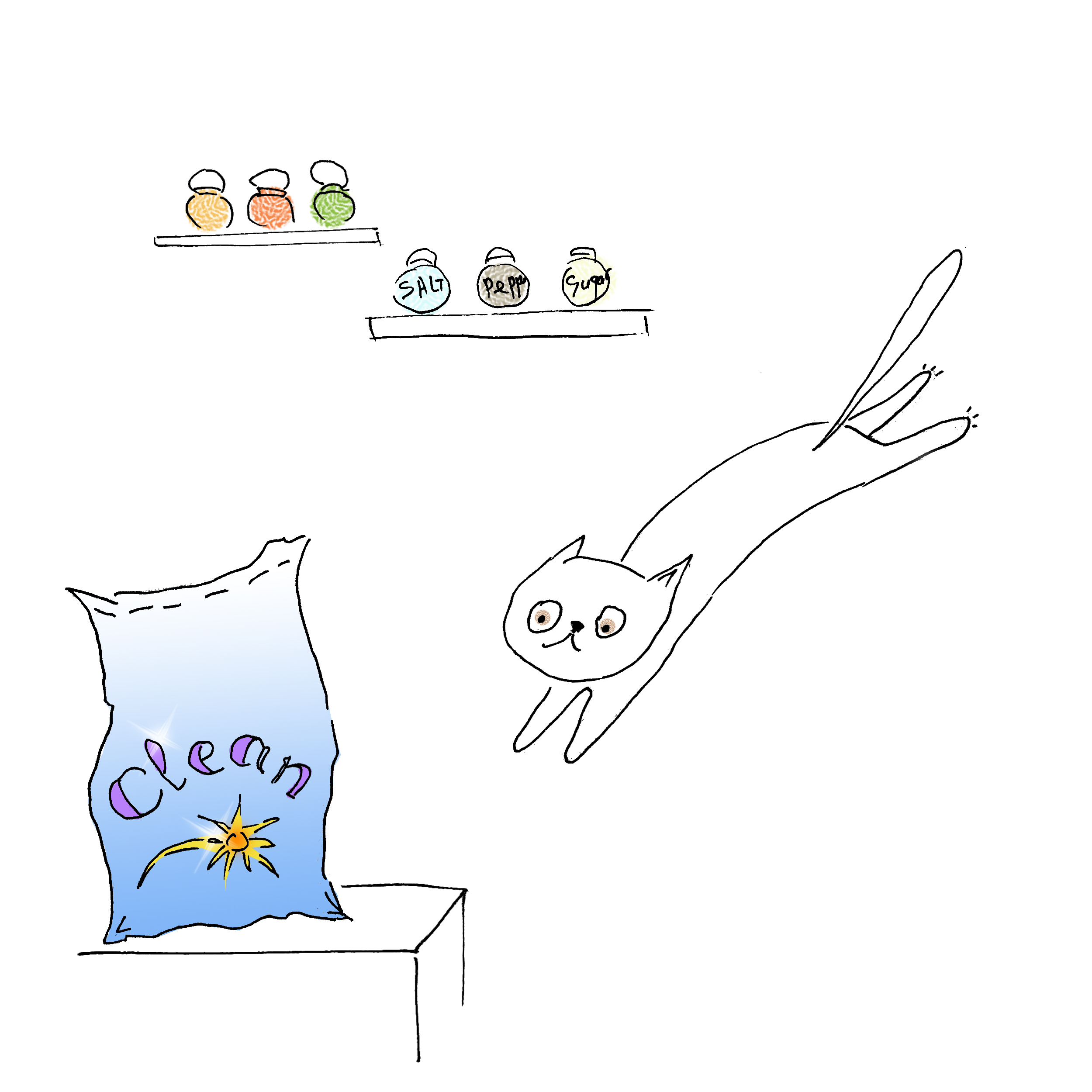 Мими&Китти – 4 – Мими и Китти варят суп by Irena Brodeski - Illustrated by Irena Brodeski - Ourboox.com