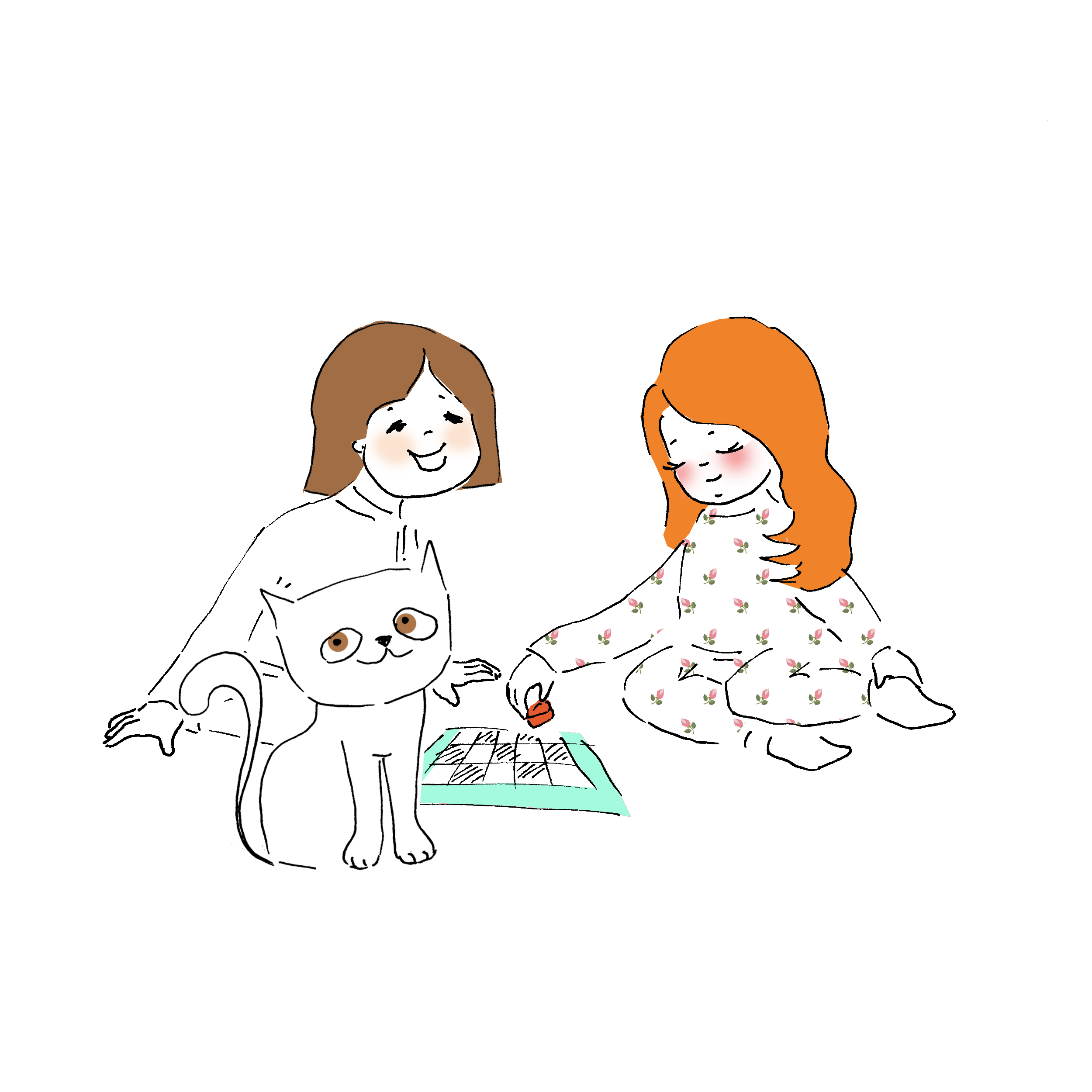 Мими&Китти – 2 – Китти кидает жребий by Irena Brodeski - Illustrated by Irena Brodeski - Ourboox.com